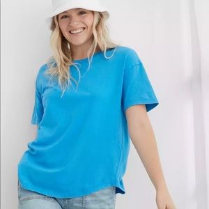 Aerie distressed boyfriend tee